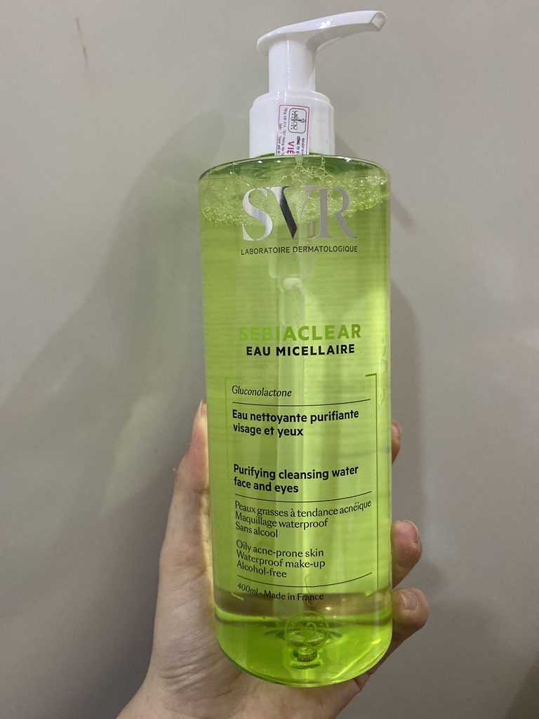 VAT - Tẩy trang SVR Micellar Sebiaclear Eau Micellaire CT
