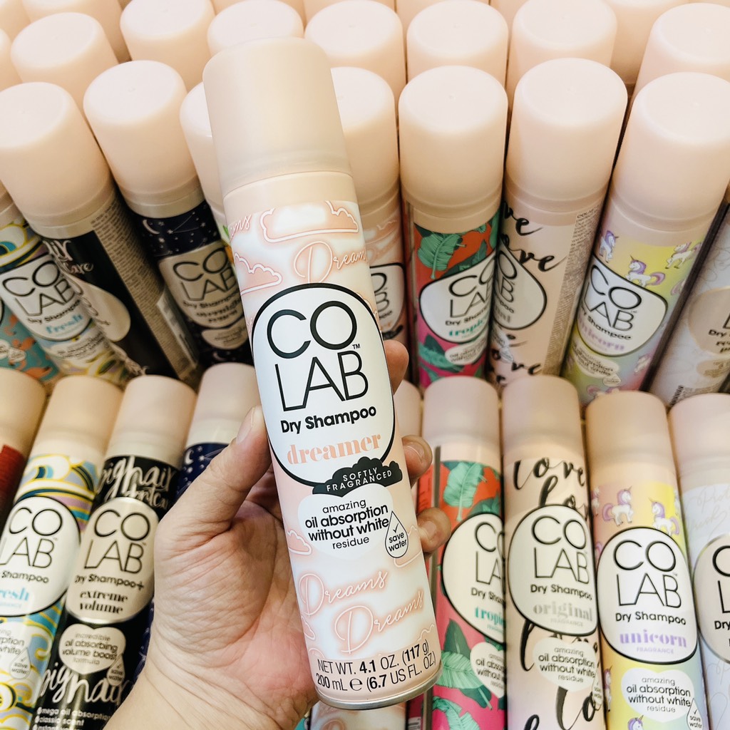 Dầu Gội Khô COLAB Dry 200ml