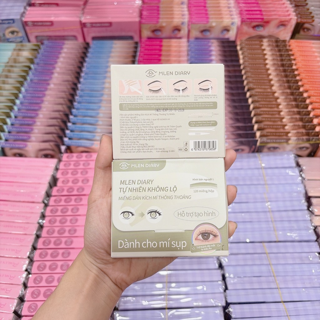 Kích Mí MLEN DIARY 120 Miếng