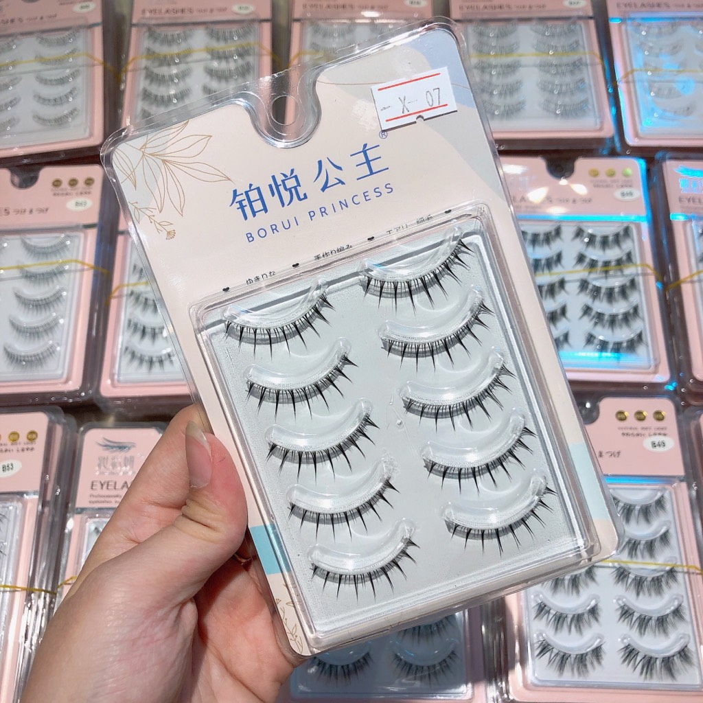 Mi Giả 5 Cặp Borui Princess