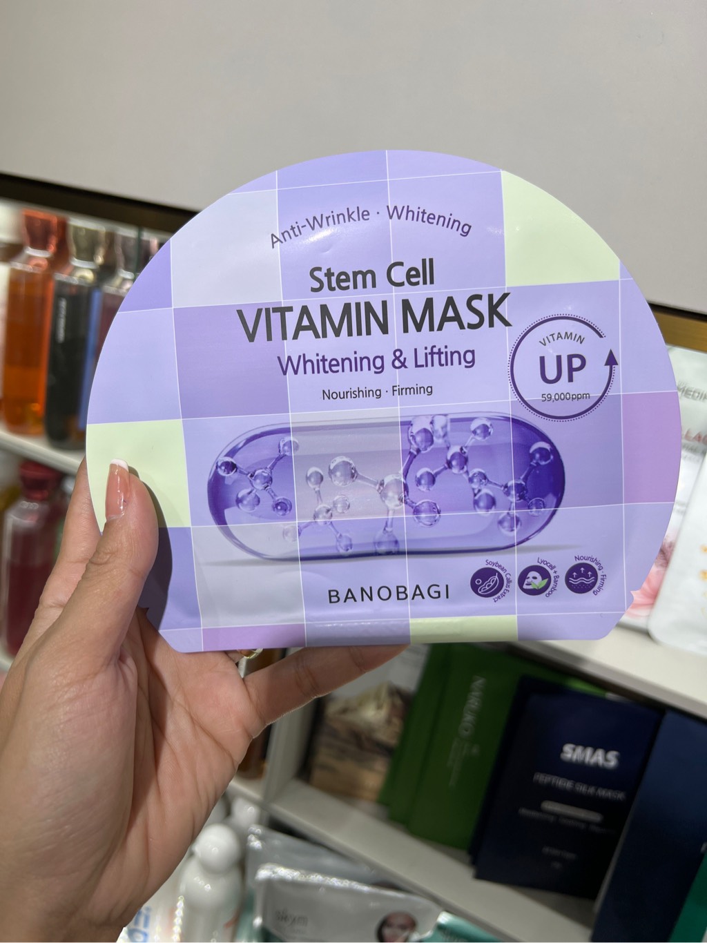 Mặt Nạ Banobagi Stem Cell Vitamin Whitening