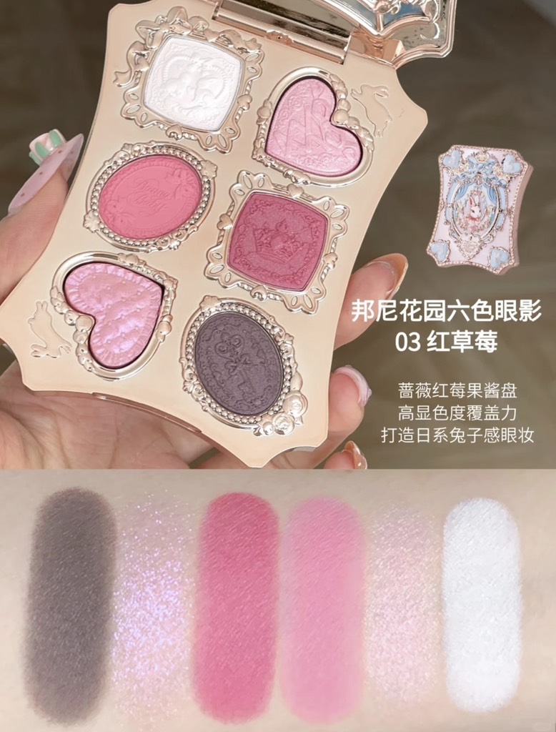 Bảng Mắt Flower Knows Bunny Garden 6.5g