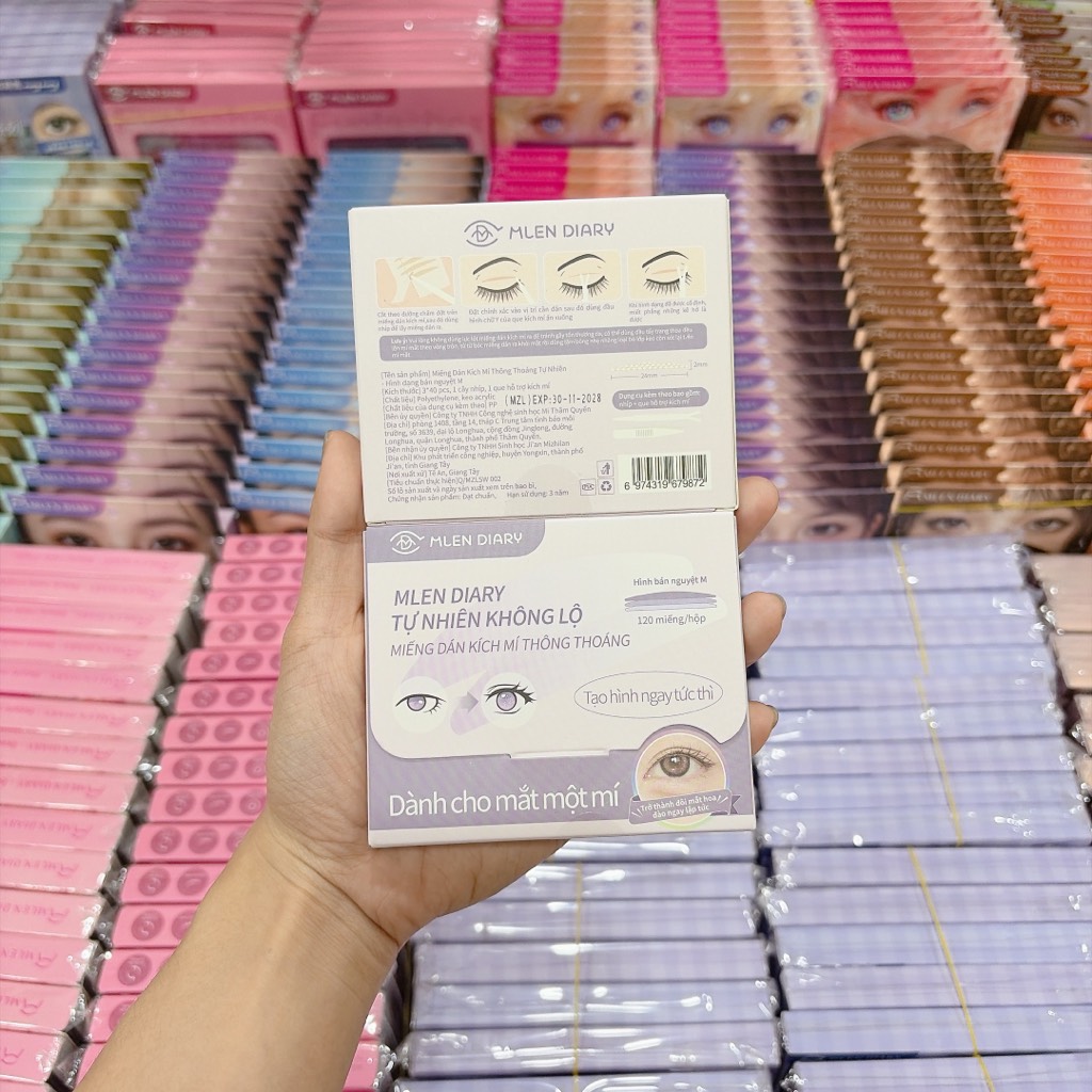 Kích Mí MLEN DIARY 120 Miếng