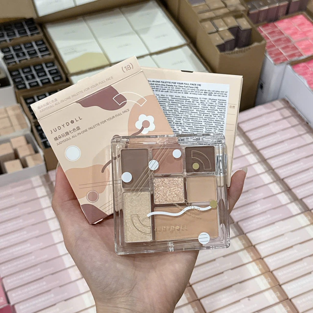 VAT - Bảng Mắt JUDYDOLL All In One Palatte For Your Full Face CT