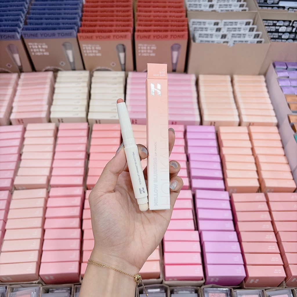VAT - [ PEONYNK ] Chì Môi HOLIKA HOLIKA Mellow Blurring Lip Pencil