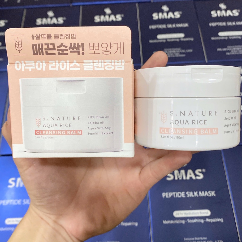 VAT - [ PEONYNK ] Sáp Tẩy Trang S.Nature Aqua Rice