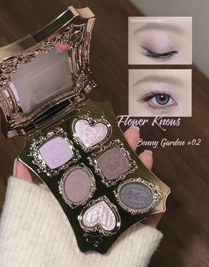 Bảng Mắt Flower Knows Bunny Garden 6.5g