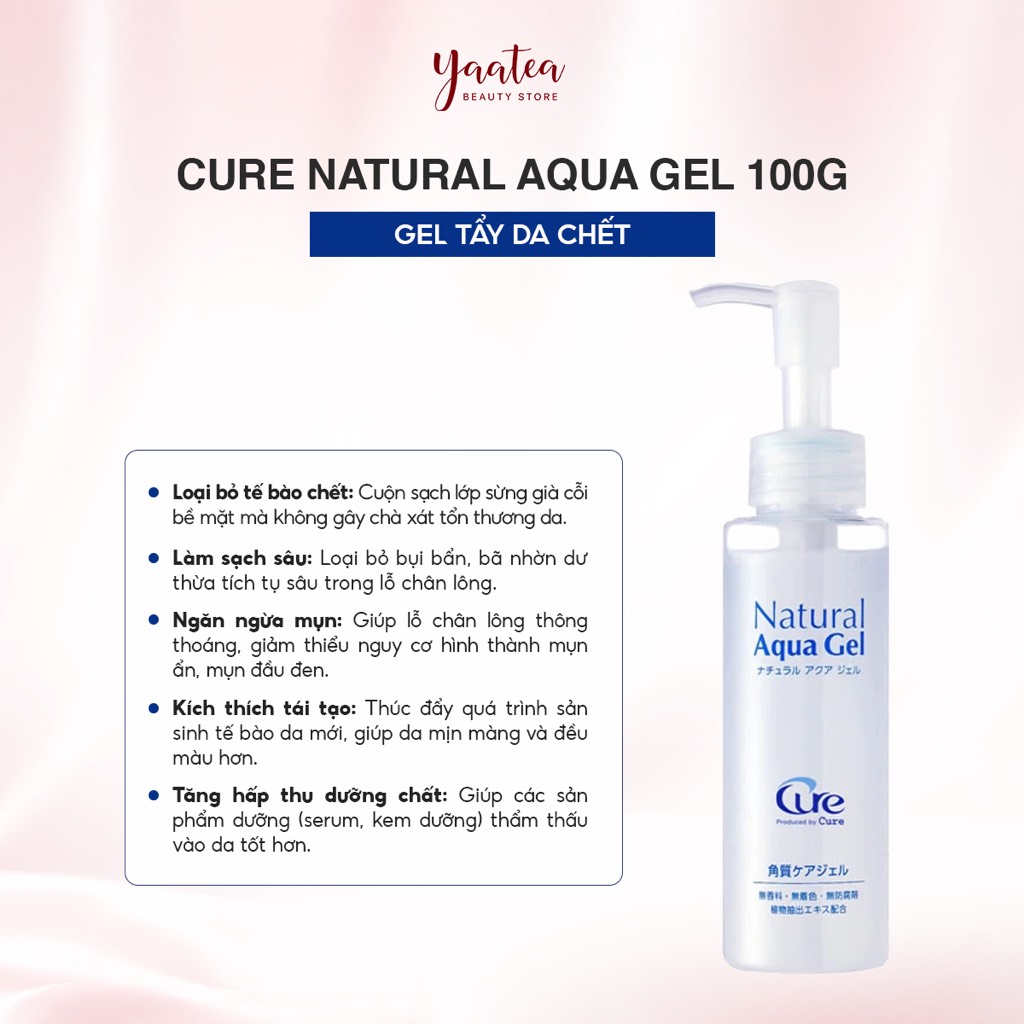 Tẩy Tế Bào Chết Da Mặt Cure Gel
