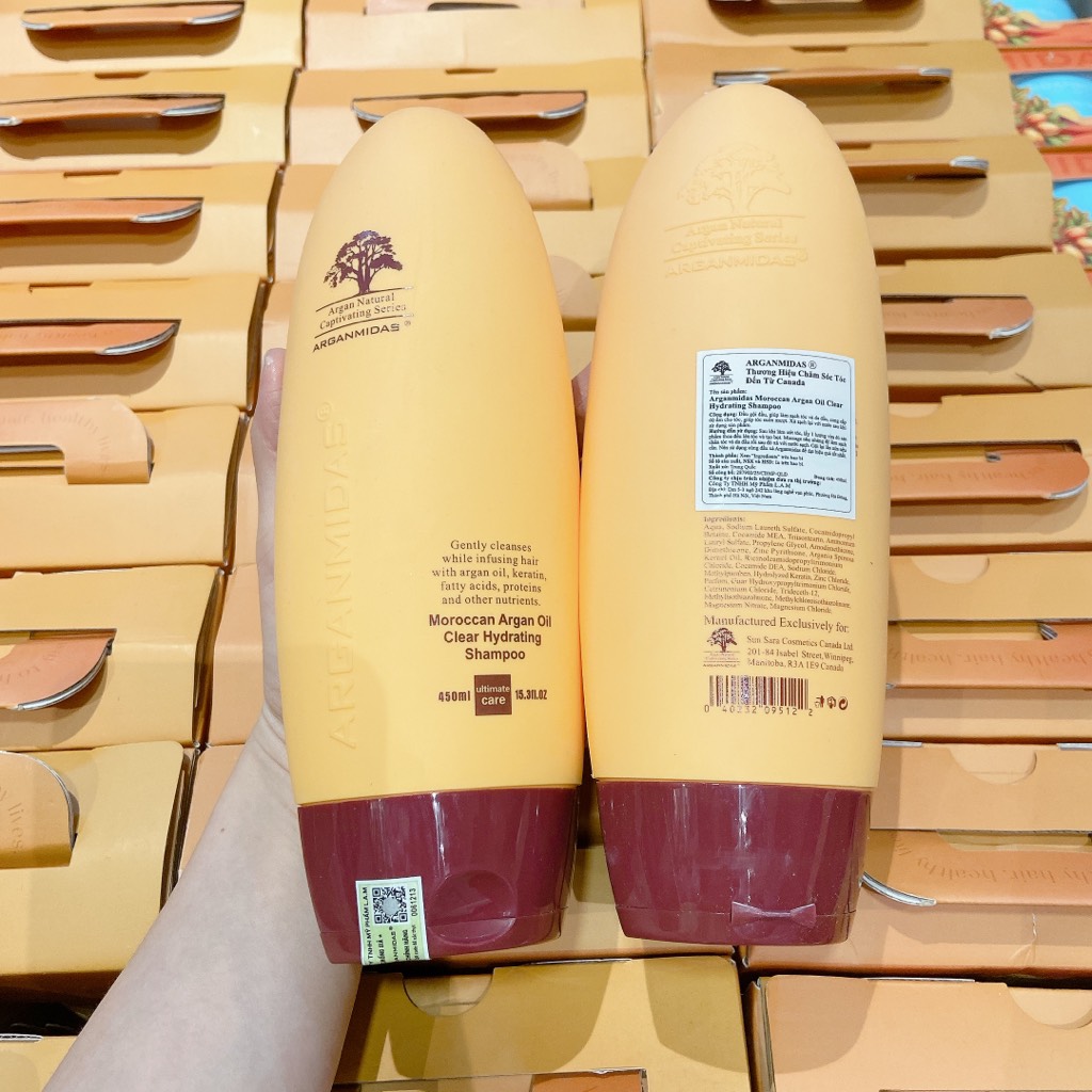 Dầu gội Arganmidas 450ML