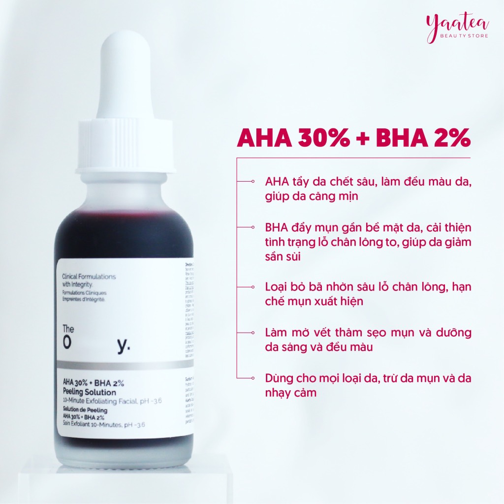 The Ordinary AHA 30% + BHA 2%
