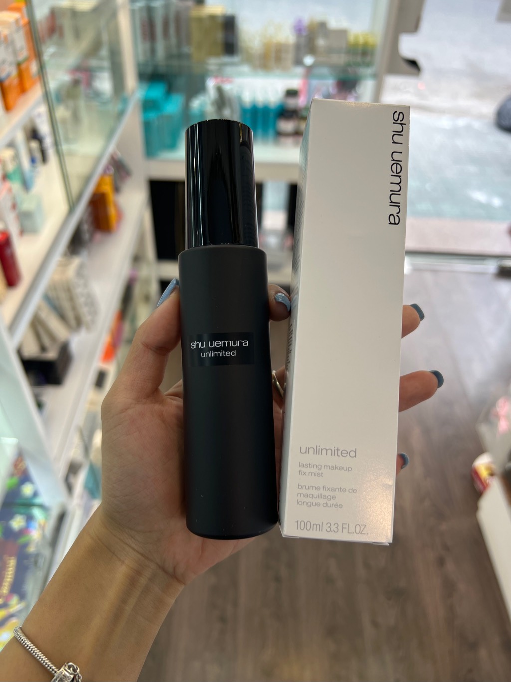 Xịt Makeup Shu Unlimited Lasting Makeup Fix Mist 100ml
