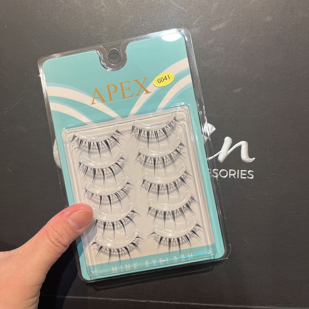 Set Mi Giả 5 Cặp Apex Trong