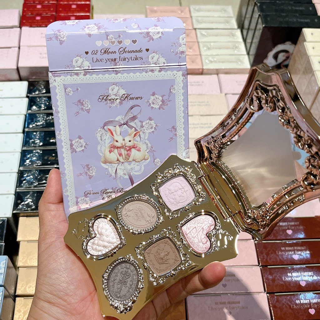 Bảng Mắt Flower Knows Bunny Garden 6.5g