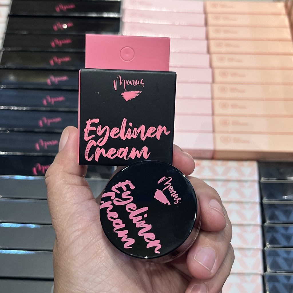 Gel Kẻ Mắt Mona  eyeliner Cream Nâu Đen