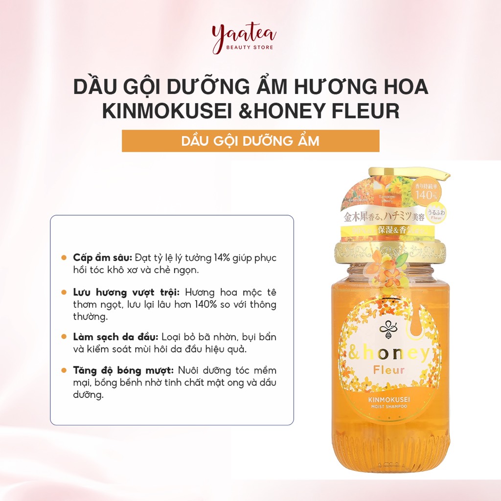 VAT - Dầu gội & Honey 440ml