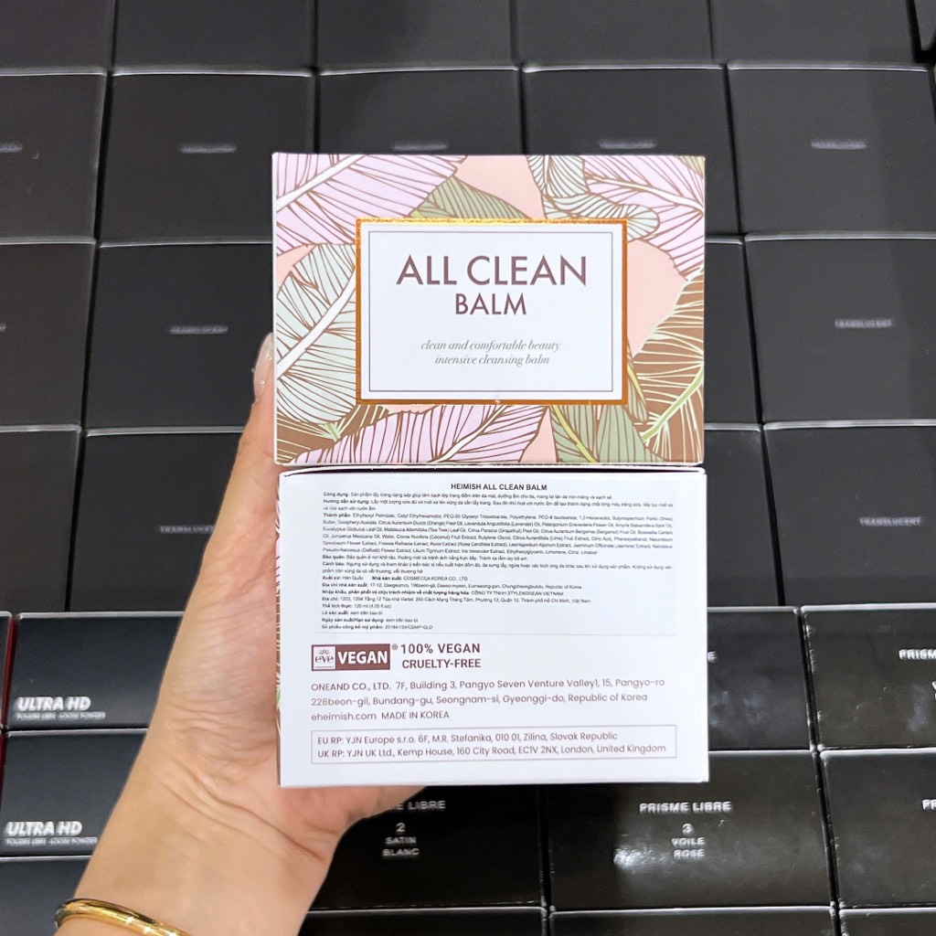 Sáp Tẩy trang Heimish All Clean Balm 120ml