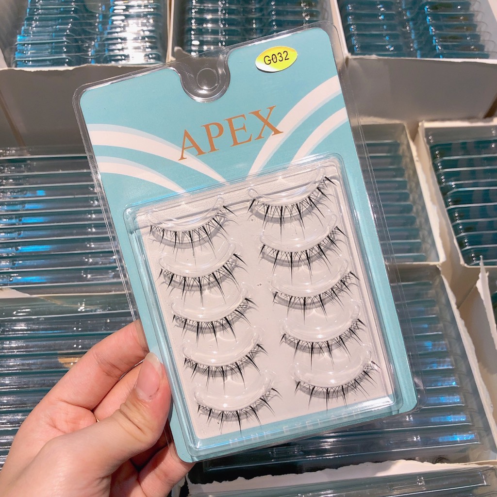 Set Mi Giả 5 Cặp Apex Trong