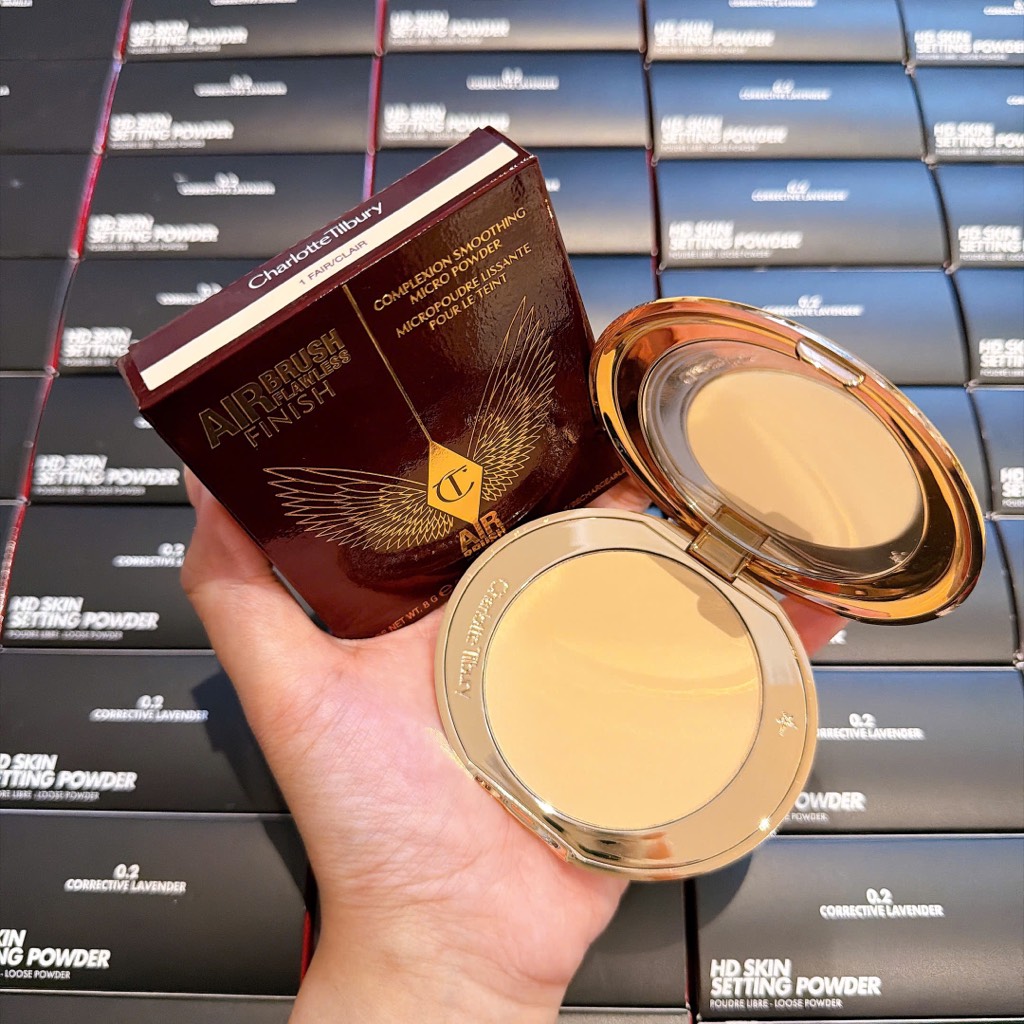 Nén Charlotte Airbrush Flawless Finish Powder