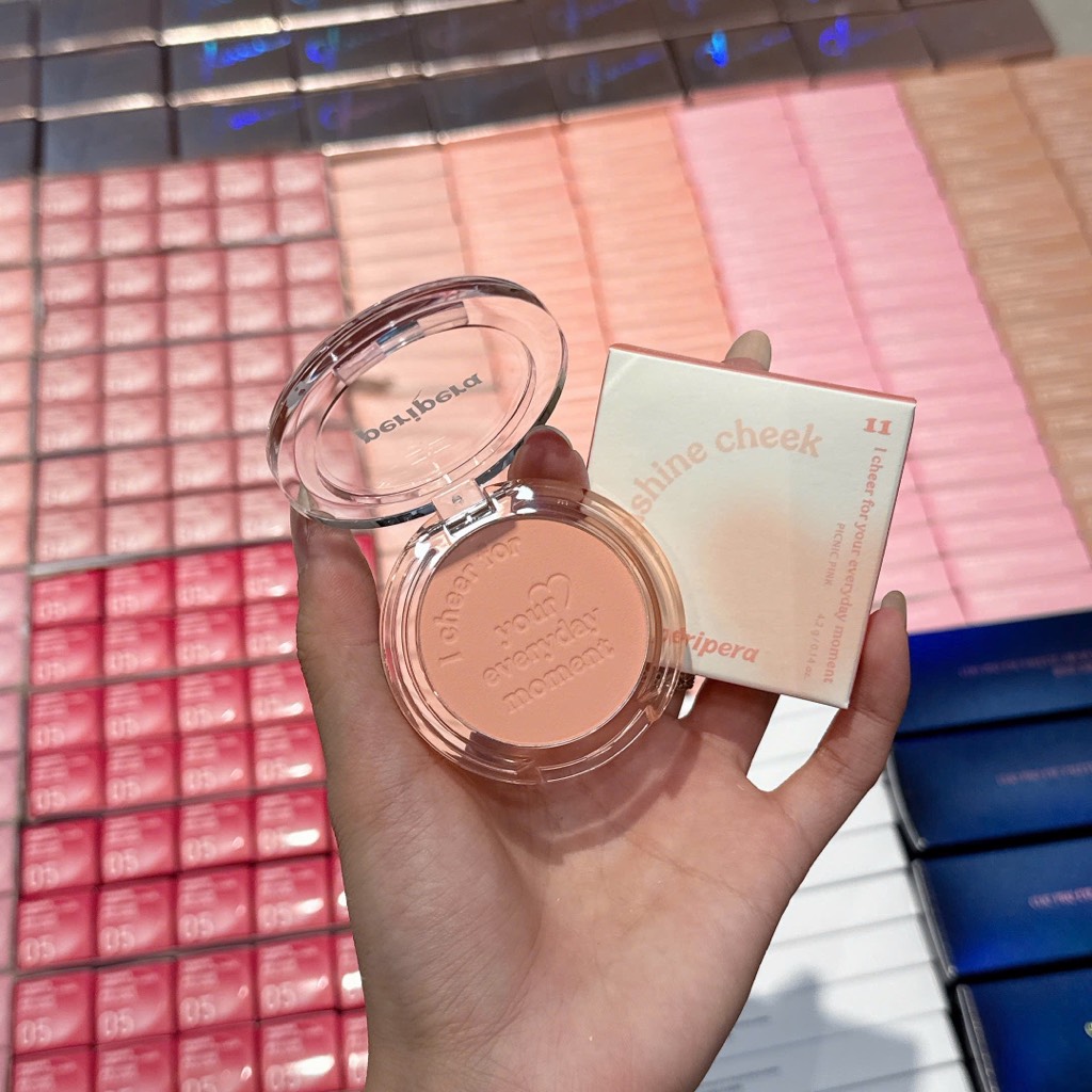Má hồng Peripera Pure Sunshine Cheek