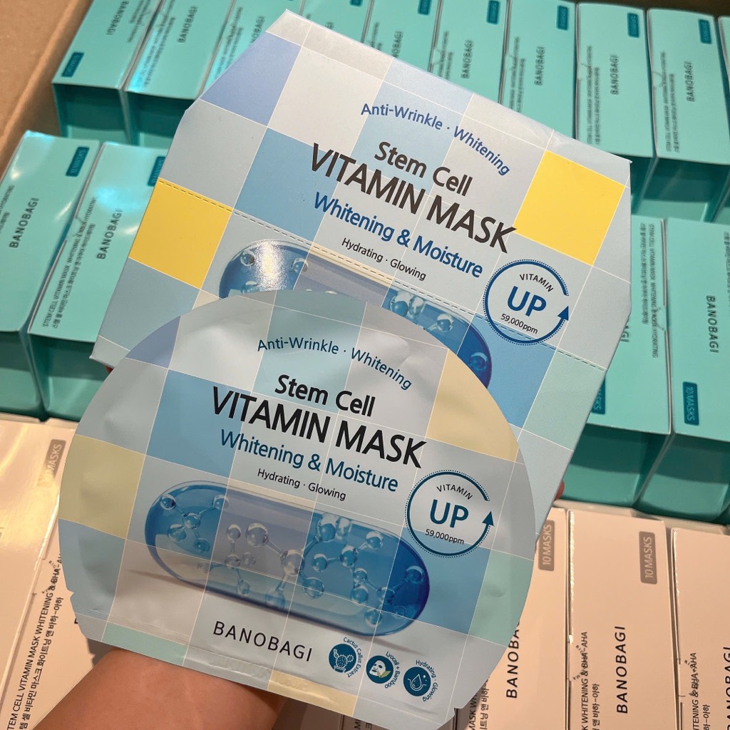 Mặt Nạ Banobagi Stem Cell Vitamin Whitening