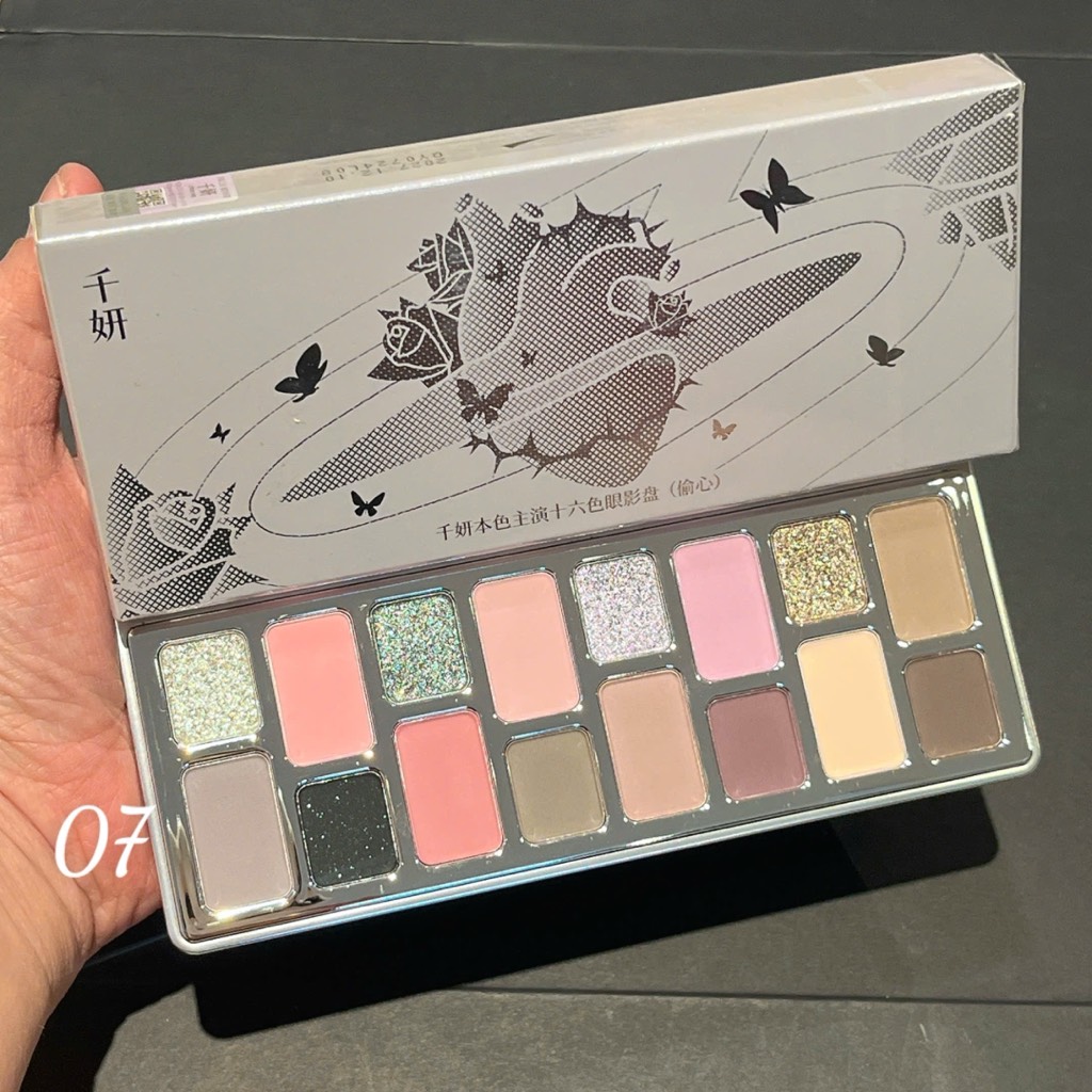 Bảng Mắt Cheeryep True Qianyan 16 ô