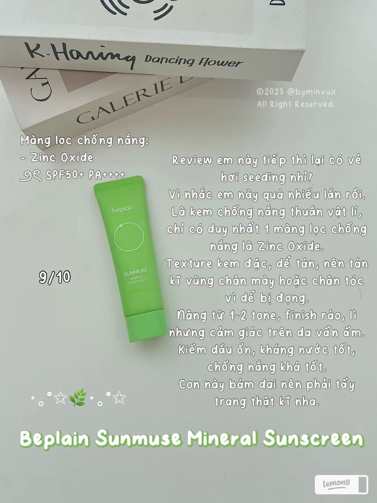 KCN Beplain Sunmuse SPF50+ 50ml