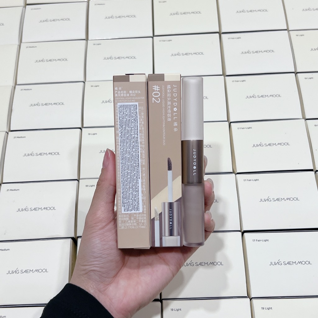VAT - Highlighter & Contour JUDYDOLL Liquid Duo 2 Đầu CT