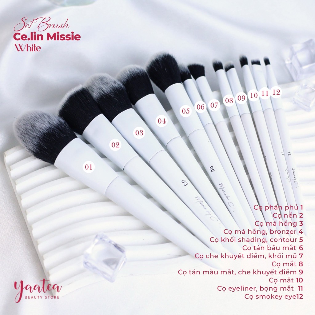 Bộ cọ Celin Missie 12c