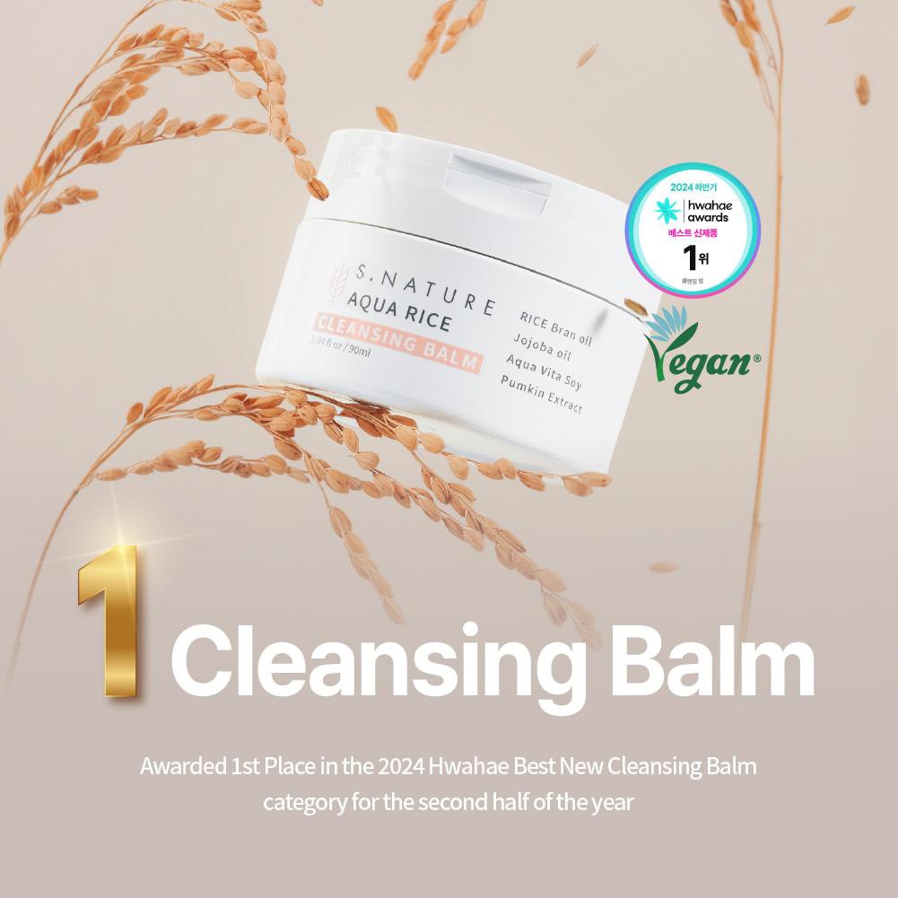 VAT - [ PEONYNK ] Sáp Tẩy Trang S.Nature Aqua Rice
