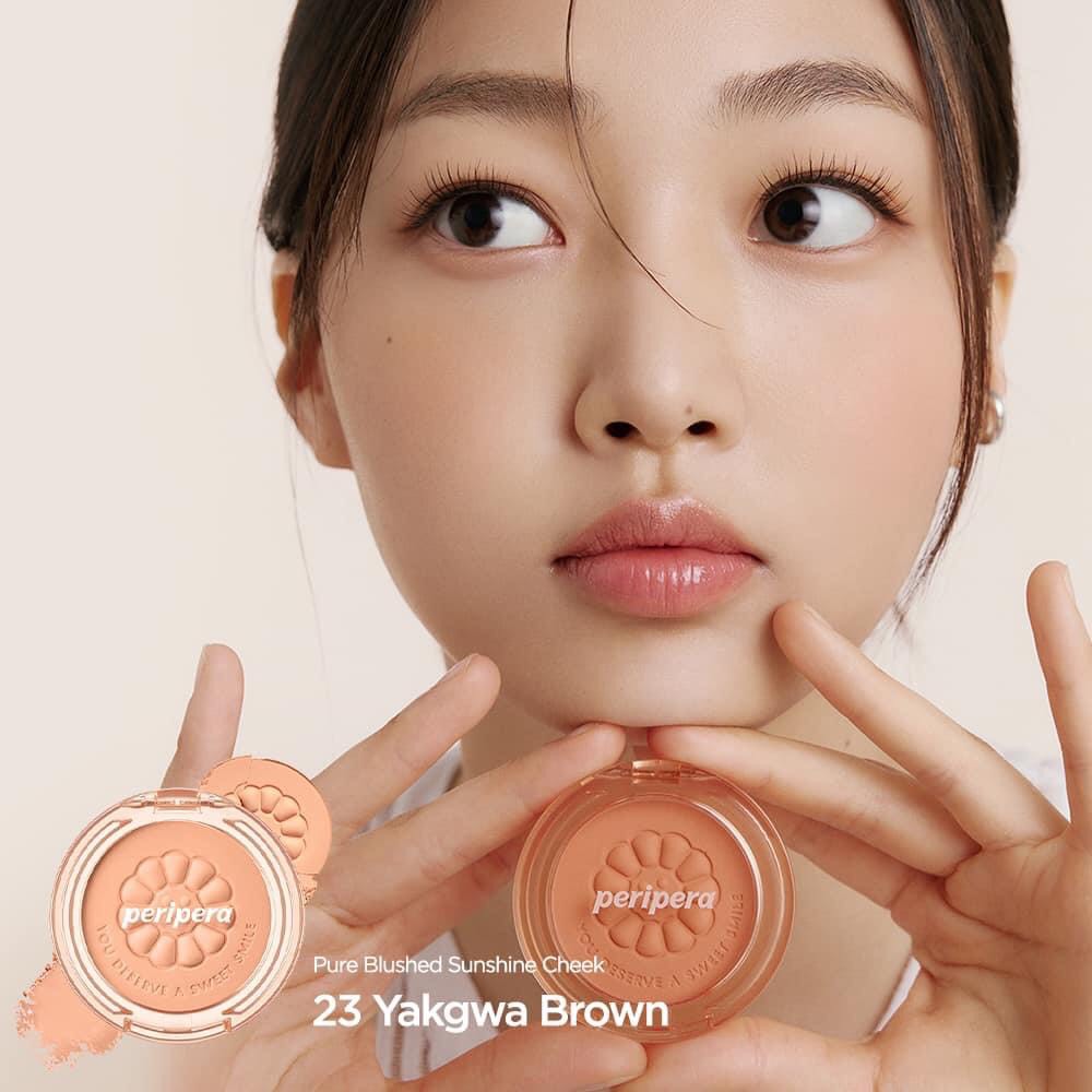 Má hồng Peripera Pure Sunshine Cheek