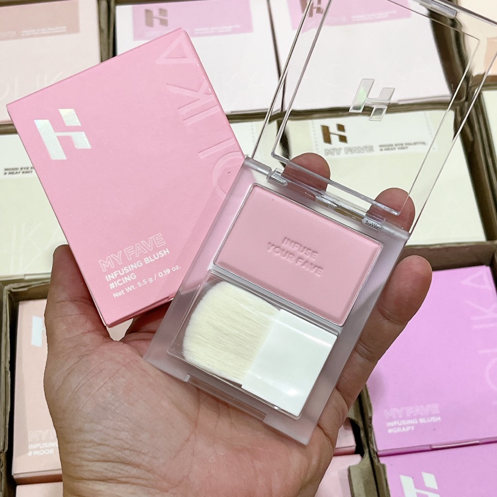 VAT - [ PEONYNK ] Má Hồng HOLIKA HOLIKA My Fave Infusing Blush 5.5g