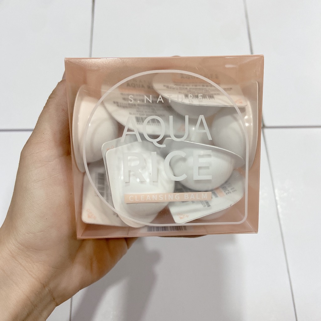 VAT - [ PEONYNK ] Sáp Tẩy Trang S.Nature Aqua Rice