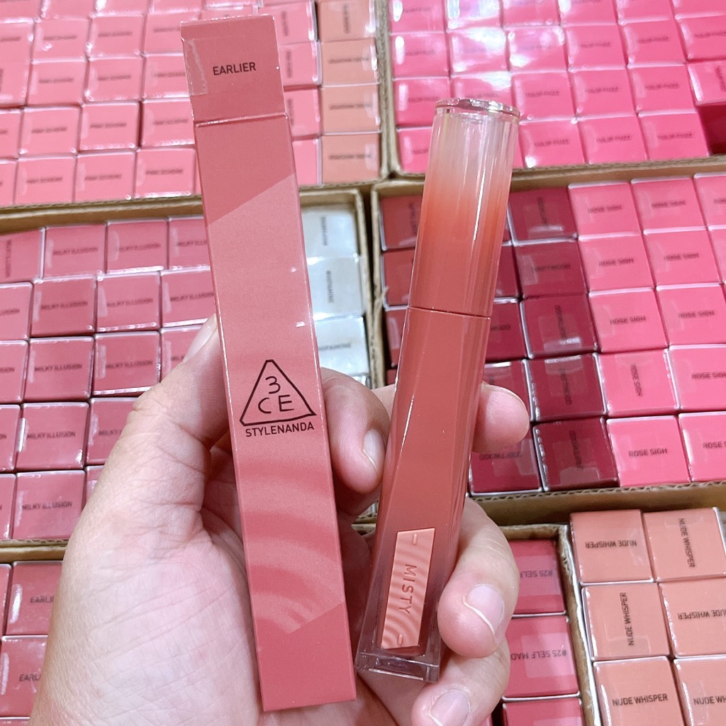Son Bóng 3CE Misty Lip Bare CT