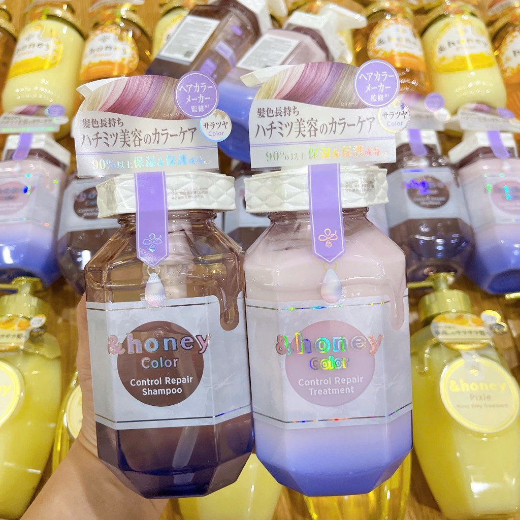 Cặp Gội Xả & Honey 440ml