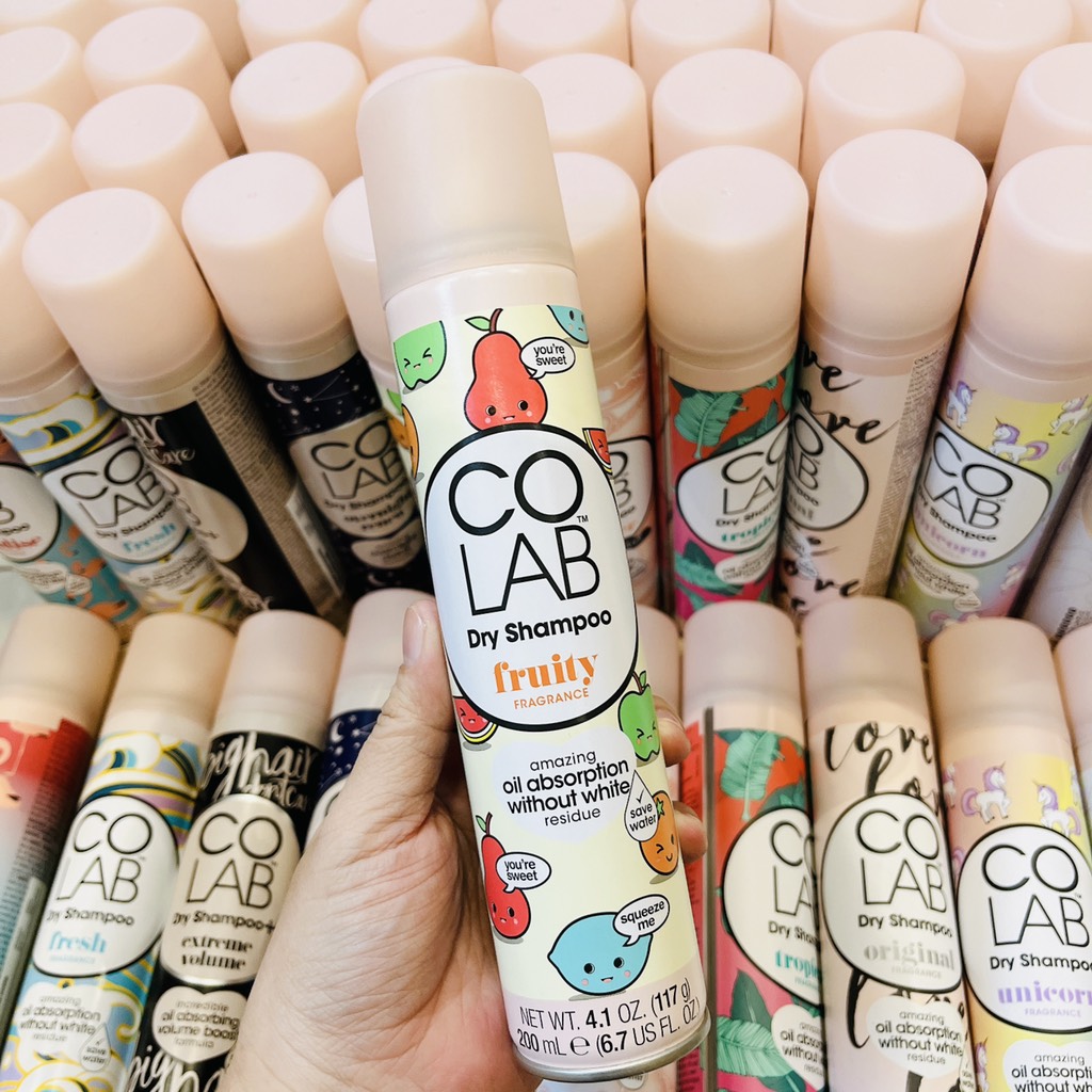 Dầu Gội Khô COLAB Dry 200ml