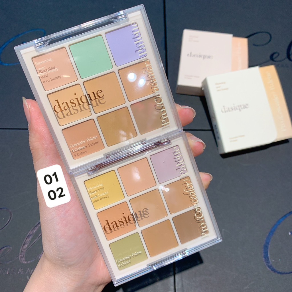 VAT - Bảng CKĐ Dasique Pro Concealer 9 ô