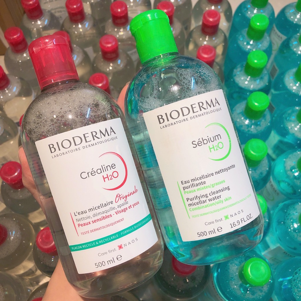 Tẩy Trang Bioderma Xanh Lá 500ml