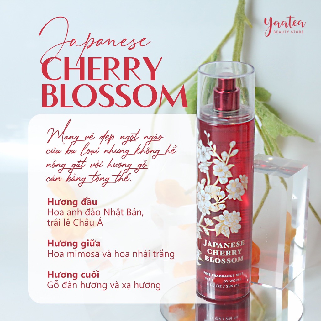 Xịt thơm Bath & Body Works 236ml