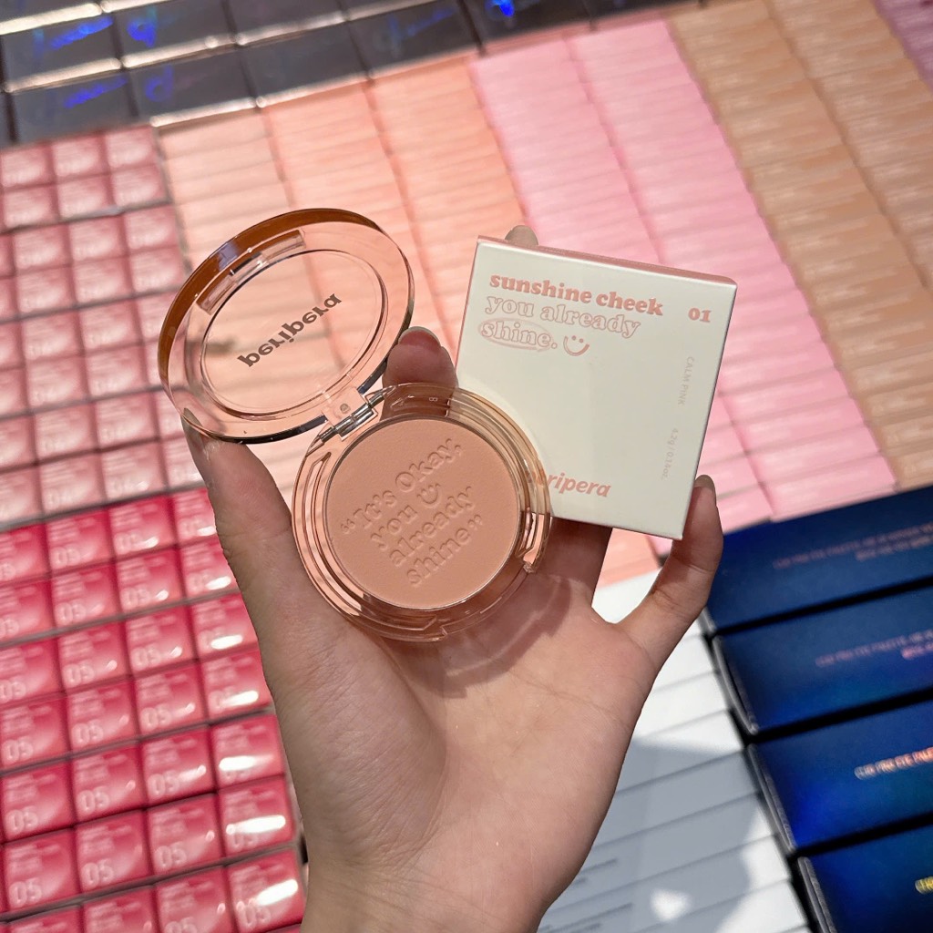 Má hồng Peripera Pure Sunshine Cheek