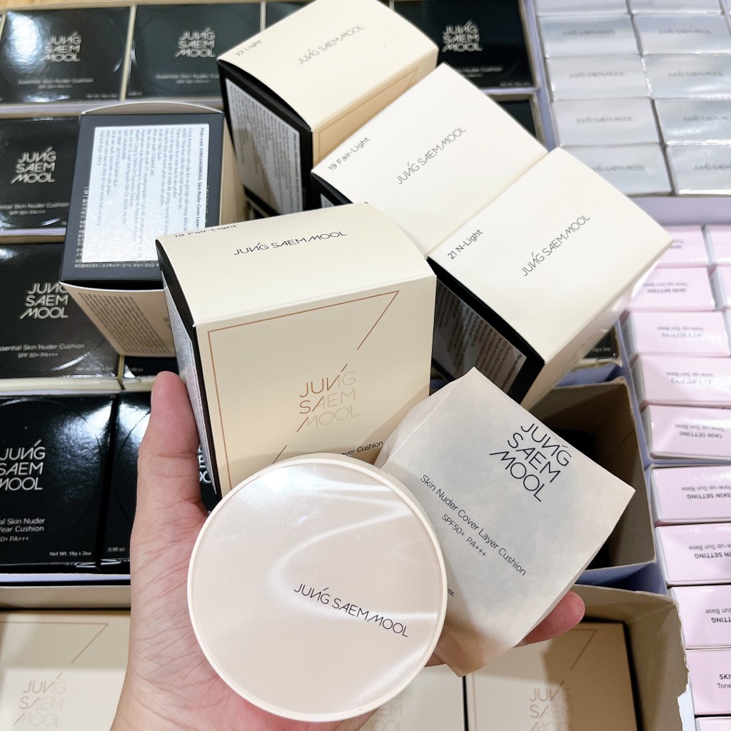 Cushion Jung Seam Mool Skin Nuder Cover Layer
