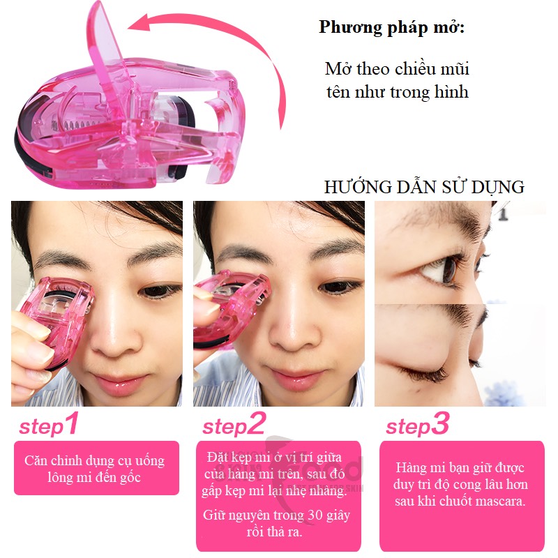 Bấm Mi Nhựa Kai