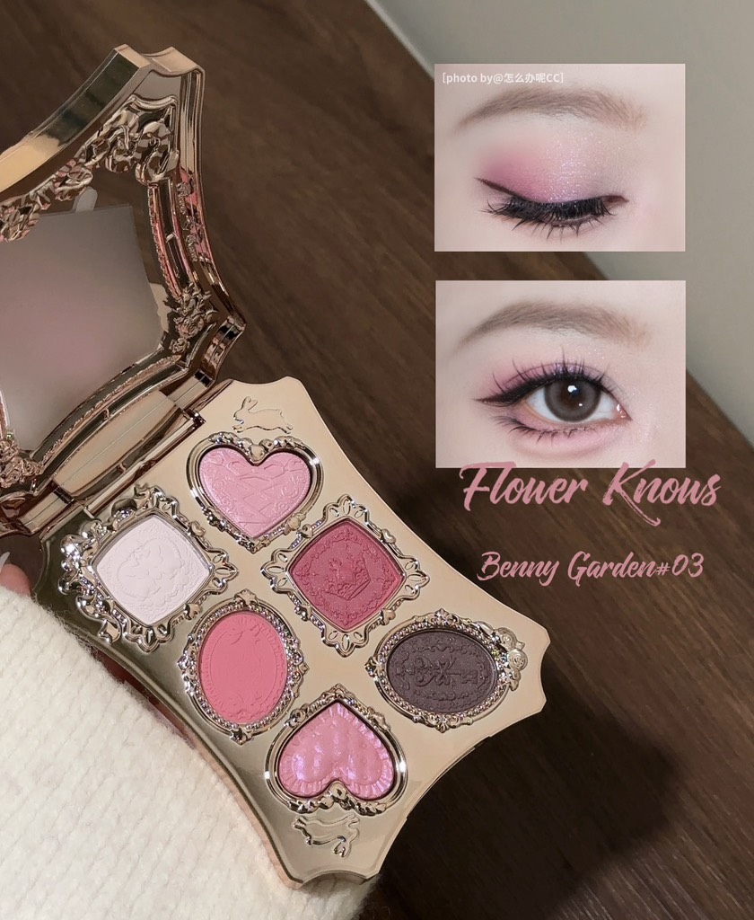Bảng Mắt Flower Knows Bunny Garden 6.5g
