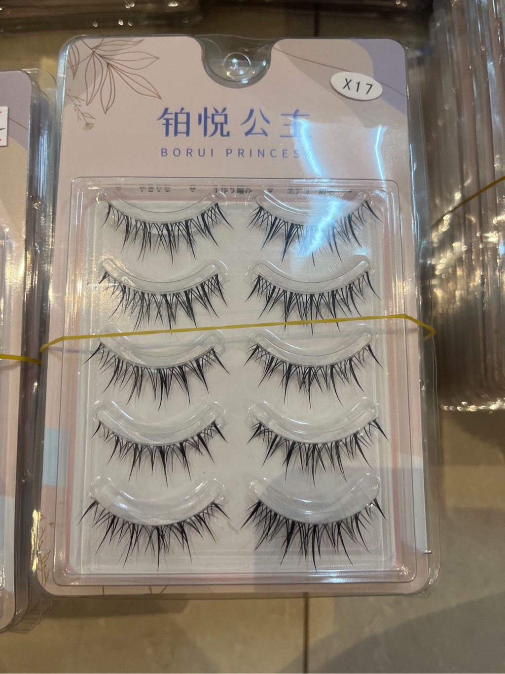 Mi Giả 5 Cặp Borui Princess