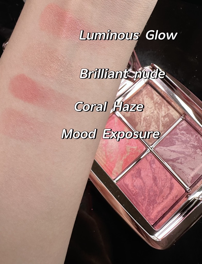 Bảng Má Hồng Hourglass Ambient Flushed Edit 4ô