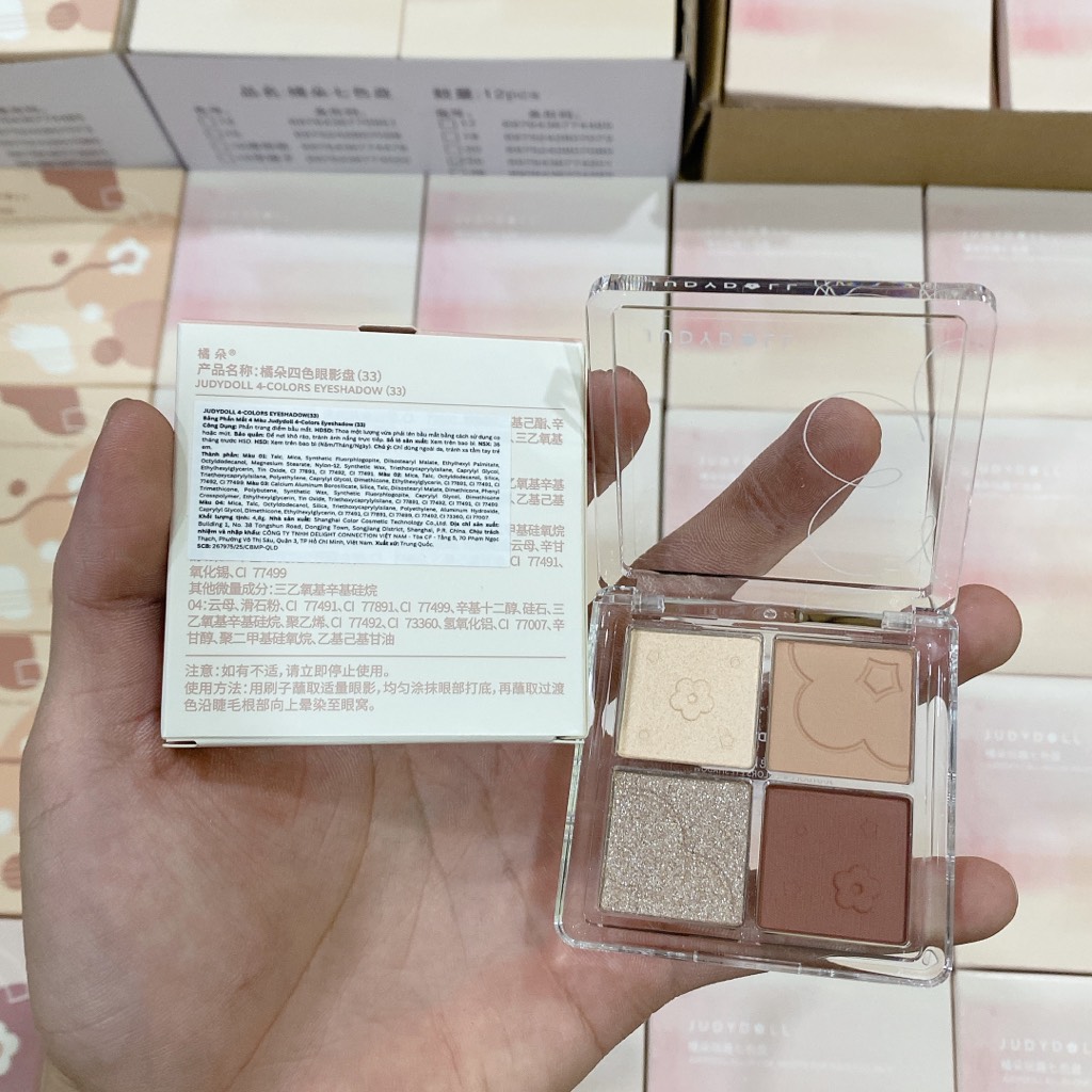 VAT - Bảng Mắt JUDYDOLL 4 ô CT
