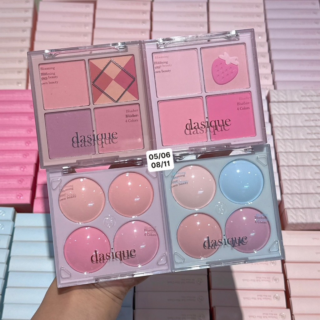 VAT - Má hồng Dasique Blending Mood 4 ô Tròn
