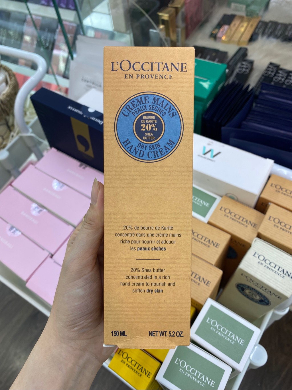 Kem Tay Loccitane 20% Shea Butter Hand Cream 150ml