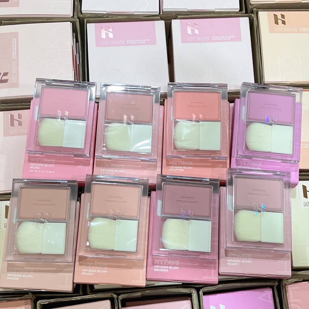 VAT - [ PEONYNK ] Má Hồng HOLIKA HOLIKA My Fave Infusing Blush 5.5g