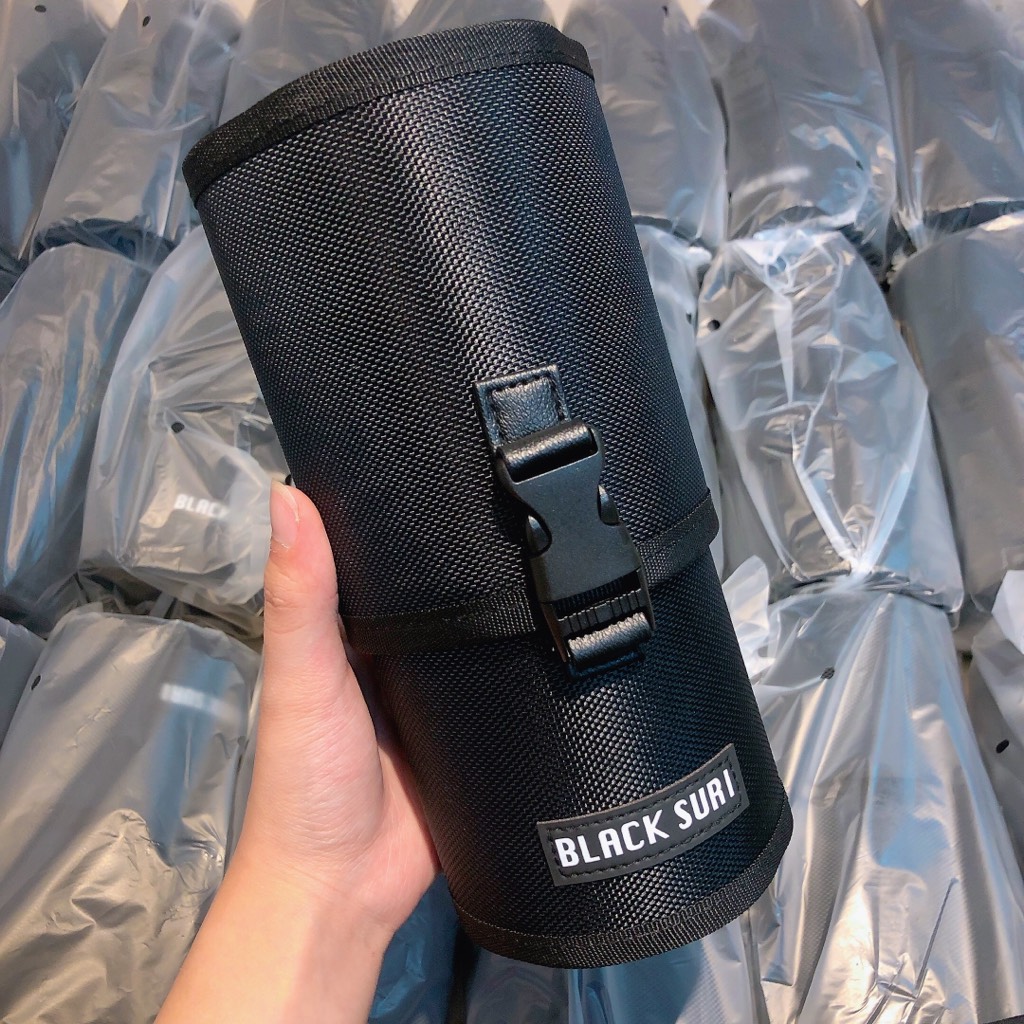 Ví đựng cọ hình trụ Black Suri