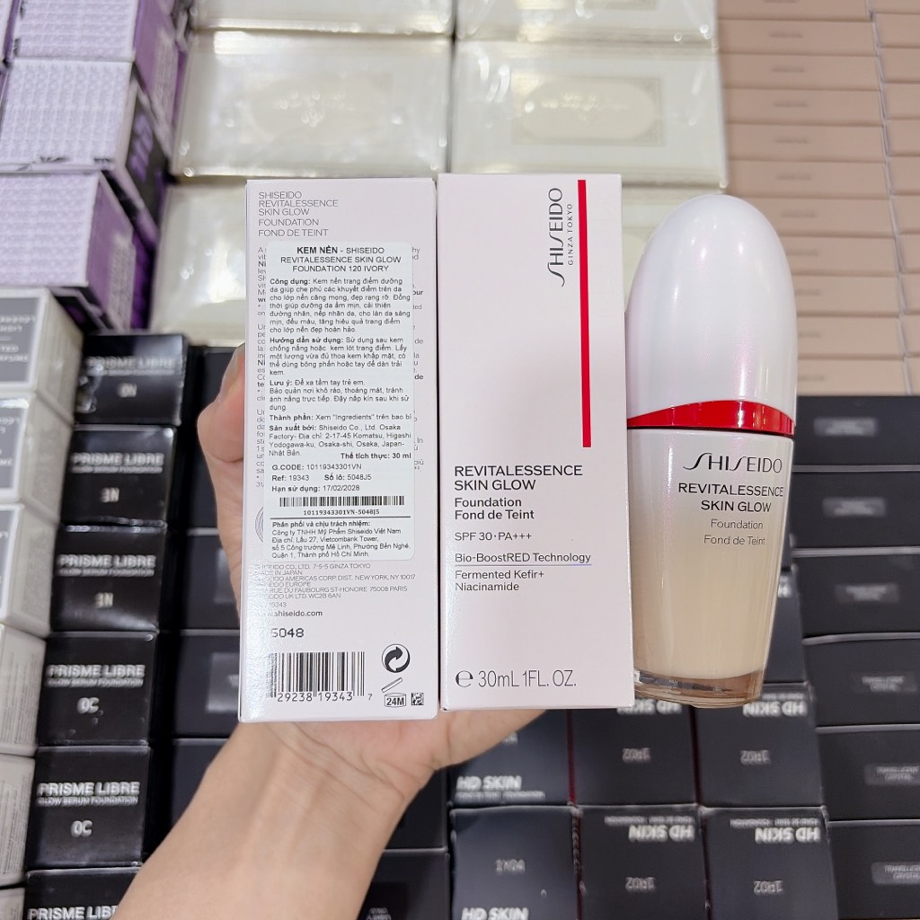 VAT - Nền Shiseido Revital Essence Skin Glow 30ml CT